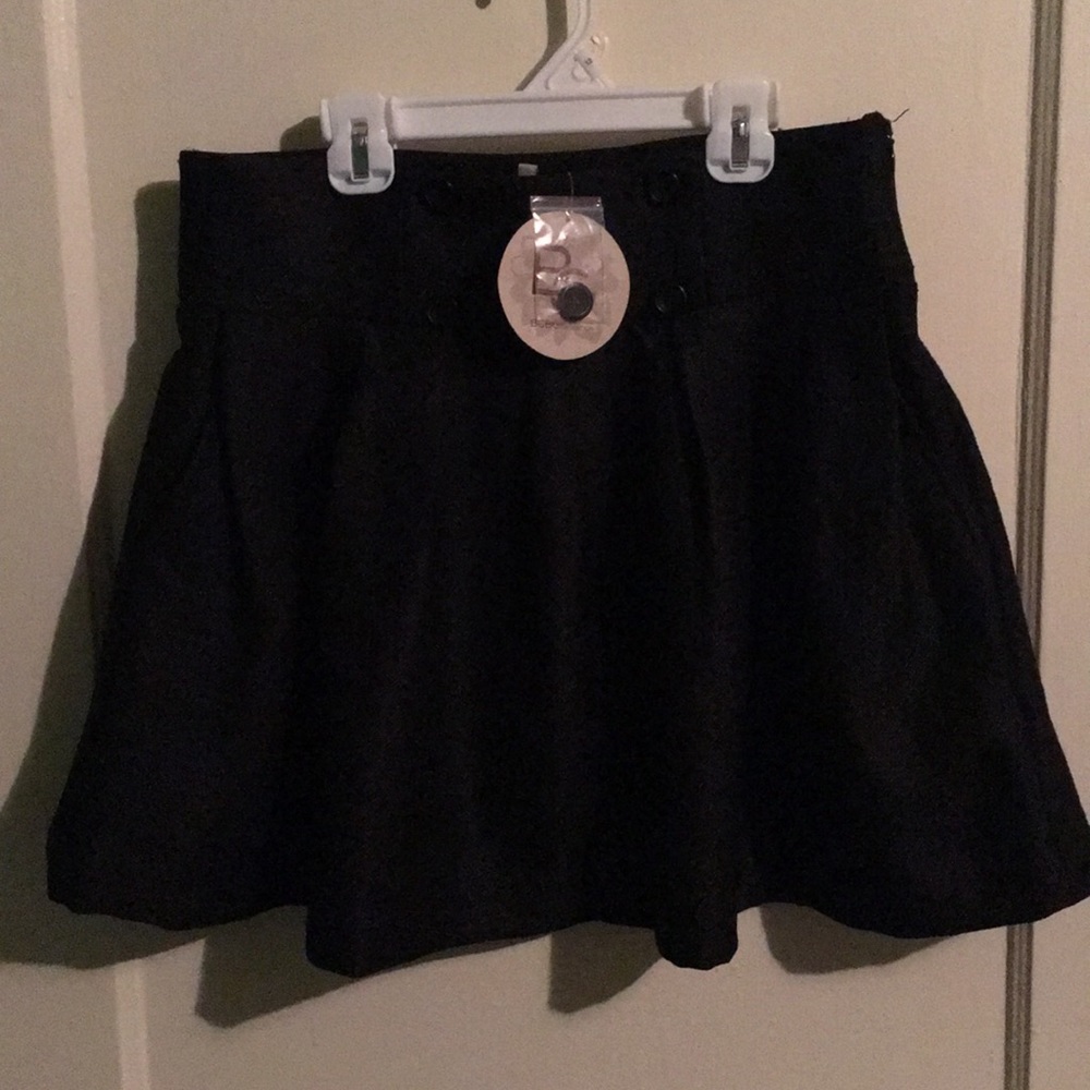 BCBG Generation Black Mini Skirt